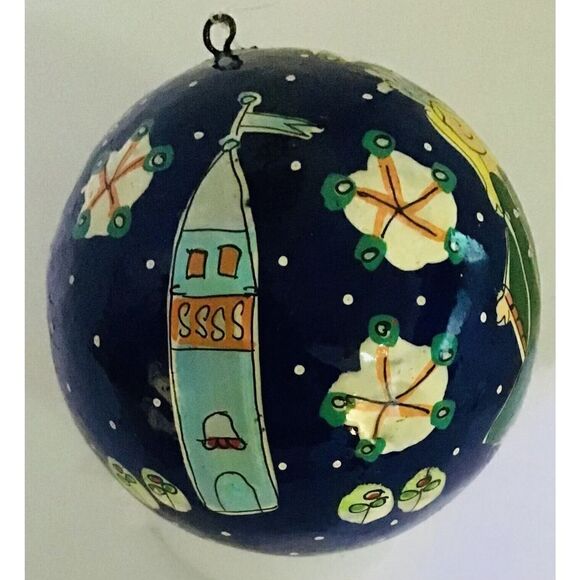 🎄 Hand-Painted “12 Days of Christmas” Ornaments – Set of 5 - Picture 3 of 11